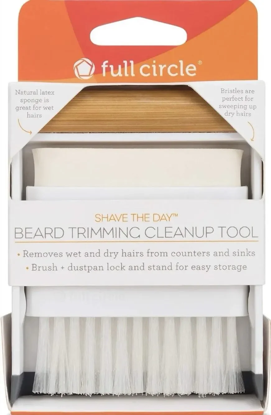 Full Circle Shave The Day Beard Trimming Cleanup Tool Set NIB Convenient Groom